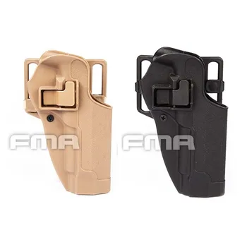 

FMA High quality Tactical CQC Quick Holster Right Hand Paddle & Waist Belt Holster for M92 BK/DE Free Shipping