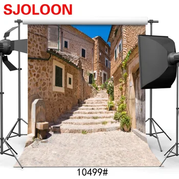 

SJOLOON Street Photography backdrops Photography-studio-backdrop Fond studio photo vinyle Backgrounds for photo studio 3x3m