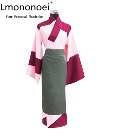

Lmononoei Inuyasha Sango kimono Cosplay Costume