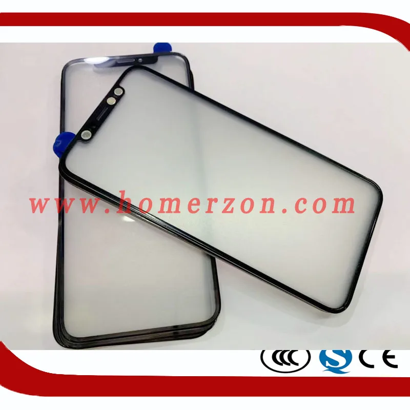 

2PCS New Original LCD Screen Front Glass with OCA For iPhone X XS Max XR Glass Touch Lens Outer Panel Repair Replacement
