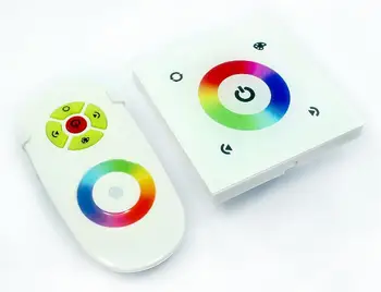 

TM082E;Europe Standard LED touch RGB panel with remote;DC12-24V