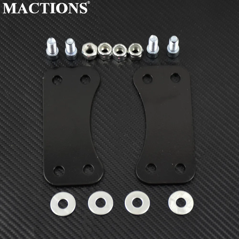 Мотоцикл Fender матовый черный сталь крылья подъемные кронштейны для Harley Touring 2014 2015