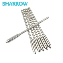 12/24/50Pcs Archery Arrowheads Tips 120gr ID3.2mm Target Points Arrow Head For Target Practice Shooting Training Accessories