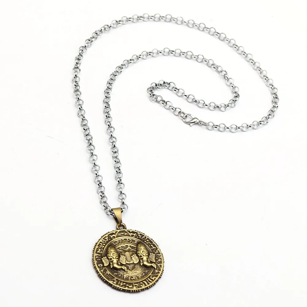 GameJewelryPS4Uncharted4NecklaceAThiefsEndMetalPendant
