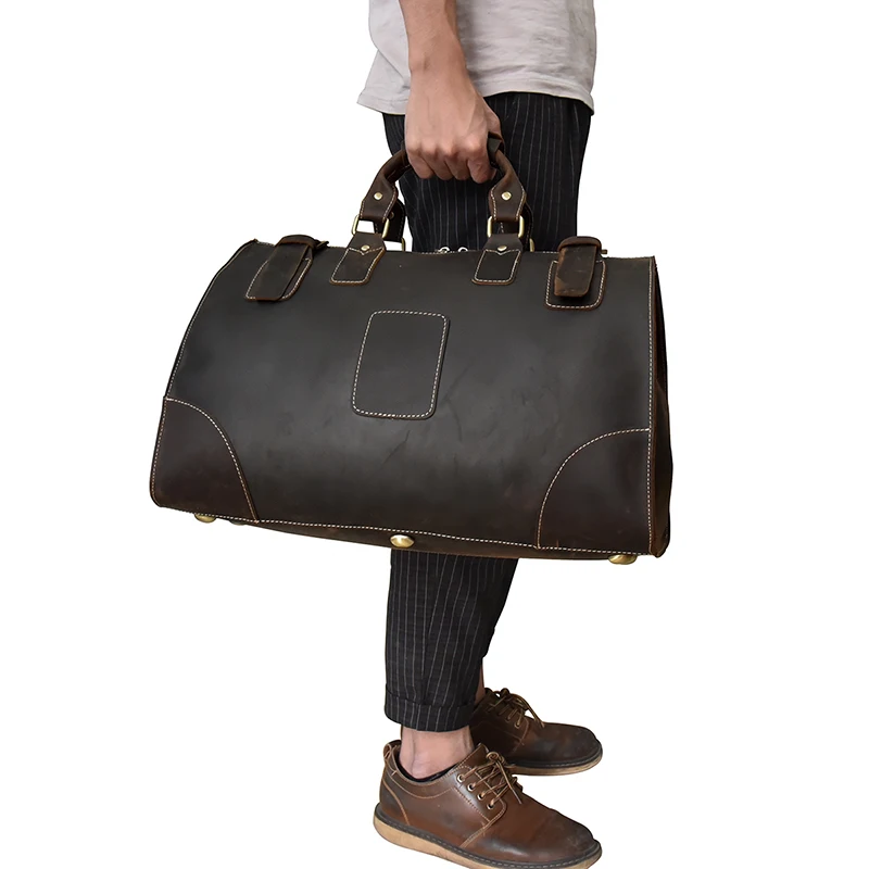MAHEU настоящая кожаная дорожная сумка для мужчин Nookbook PC, сумка для путешествий, деловая походная сумка для боев, супер качество, коровья кожа