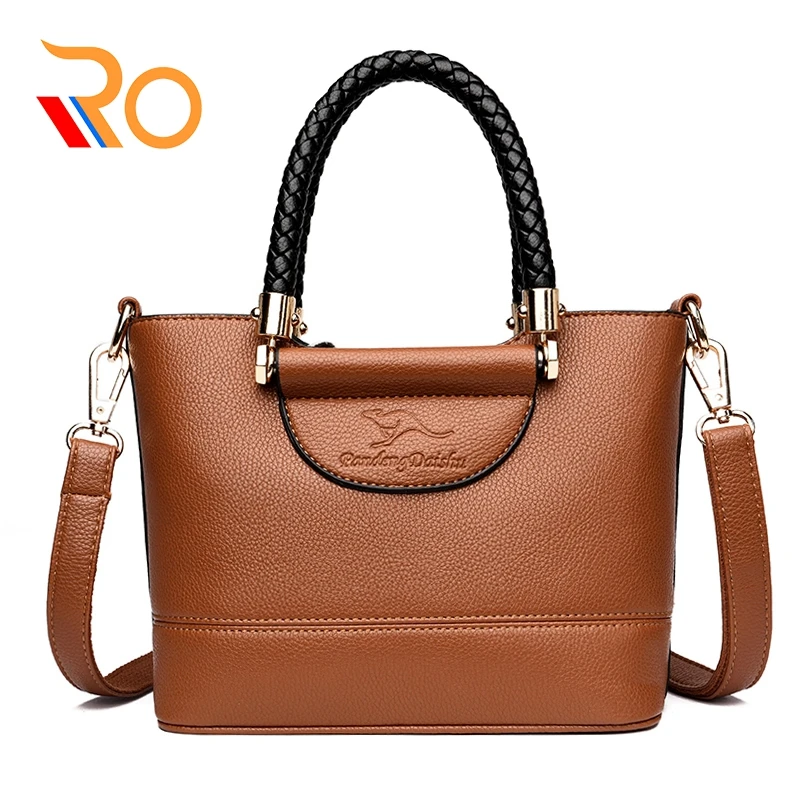

Women Waist Bag Vintage Round Belt Bag Pouch High Quality Quilted Leather messenger bag Solid Ladies Crossbody Travel Chest Bag
