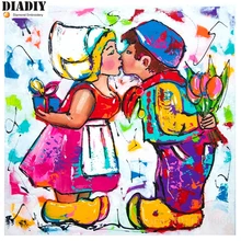 Полный квадратный и Круглый Алмаз 5D DIY Алмазная картина фото на заказ "Ребенок и грил" 3D вышивка крестиком Мозаика Декор