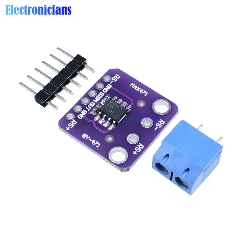 5PCS 3A Range Current Sensor Module Professional MAX471 Module For arduino