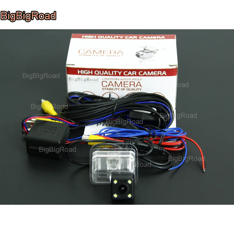 Bigbigroad Car Rear View Reversing Backup Camera With Filter / Power