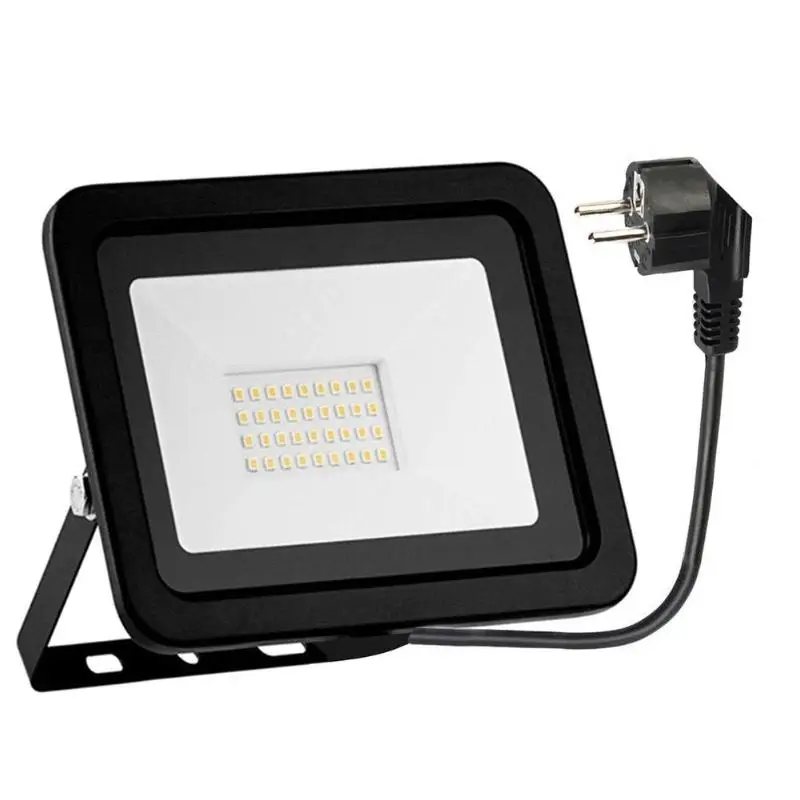 30 Вт ультратонкий 32 светодиодный прожектор AC180-265V IP65 Открытый Путь Настенный светильник