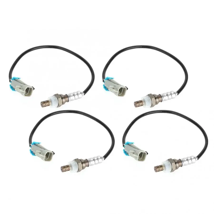 4 шт. O2 кислородный датчик подходит для Chevrolet Silverado Tahoe для GMC Yukon Sierra 234-4668 15284 NGK 21546 SG1857 автомобилей