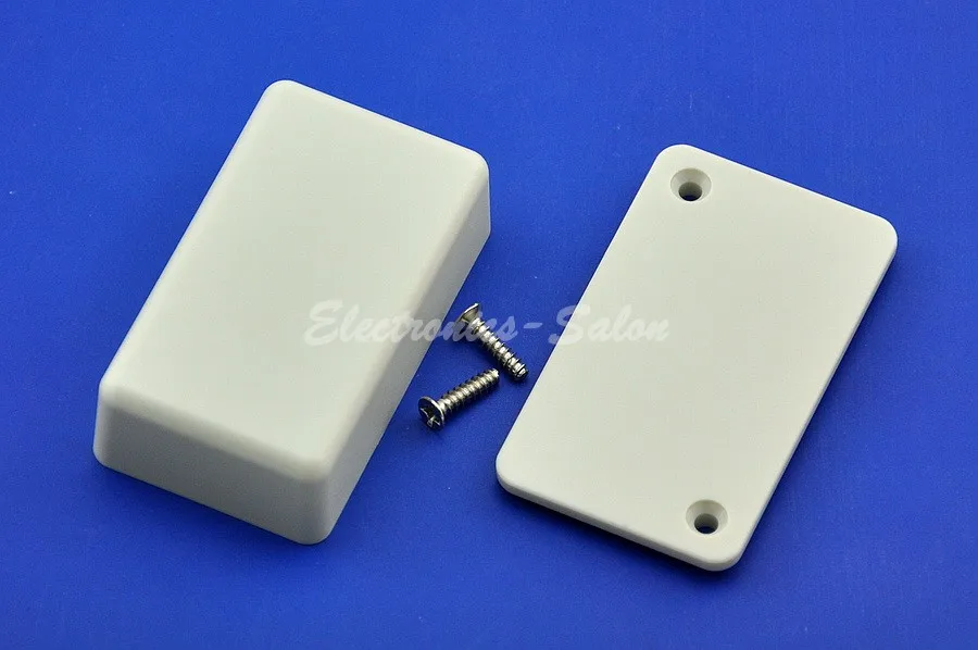 5PCS Small Desk-top Plastic Enclosure Box Case 61x36x20mm CASE-029/A1 White 