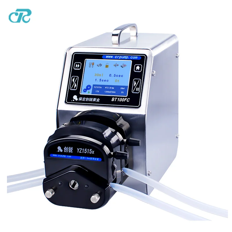 

Two Channels Essential Oil Filling Peristaltic Pump BT100FC/2*YZ1515X