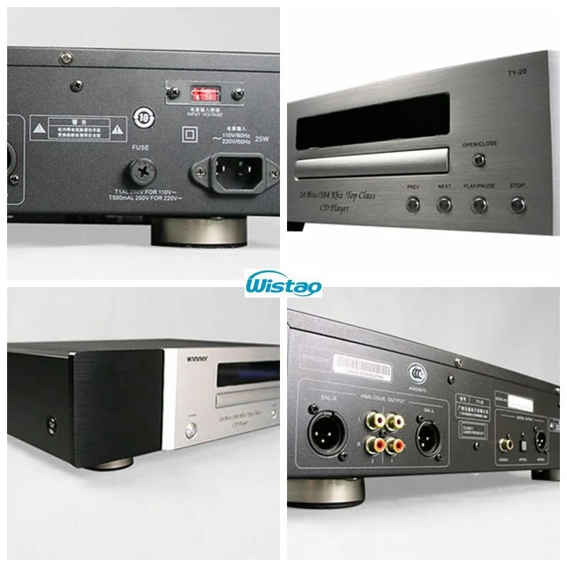 Hi fi CD плеер высокое качество движение с декодированием AD1955 независимый полевой