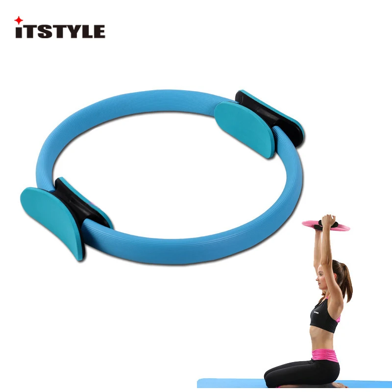 

ITSTYLE Yoga Circle Pilate Ring Magic Back Training Slimming Fitness Gymnastic Rings
