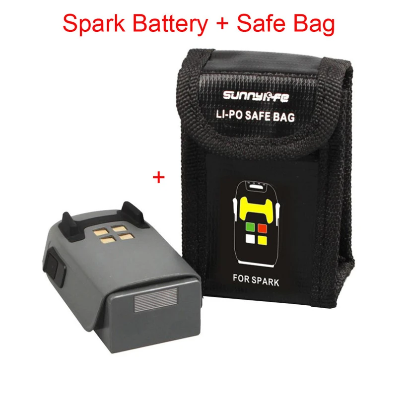 1PCS For DJI Spark font b Drone b font Intelligent Flight Battery Spark Battery Safe Bag