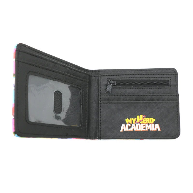 Аниме My Hero academic Card Holder кошельки горячая Распродажа кожаный кошелек косплей