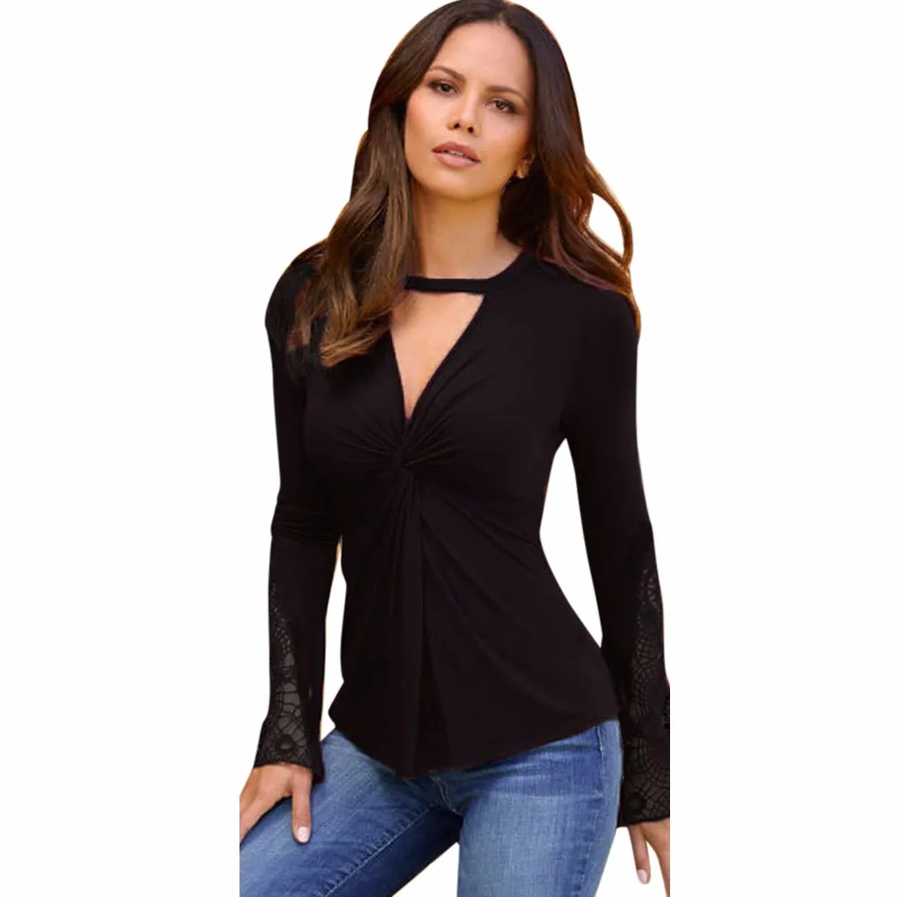 Women Blouses Casual Hollow Out Shirts Blouse For Ladies Long Sleeve Shirt Pullover Tops Women Blouse Shirt Blusas Mujer