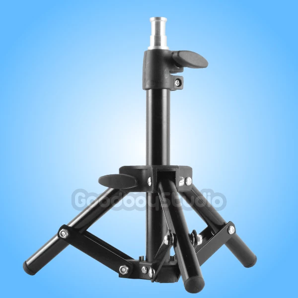 

40cm 16" Aluminum Desktop Table Light Stand Photography Photo Studio New