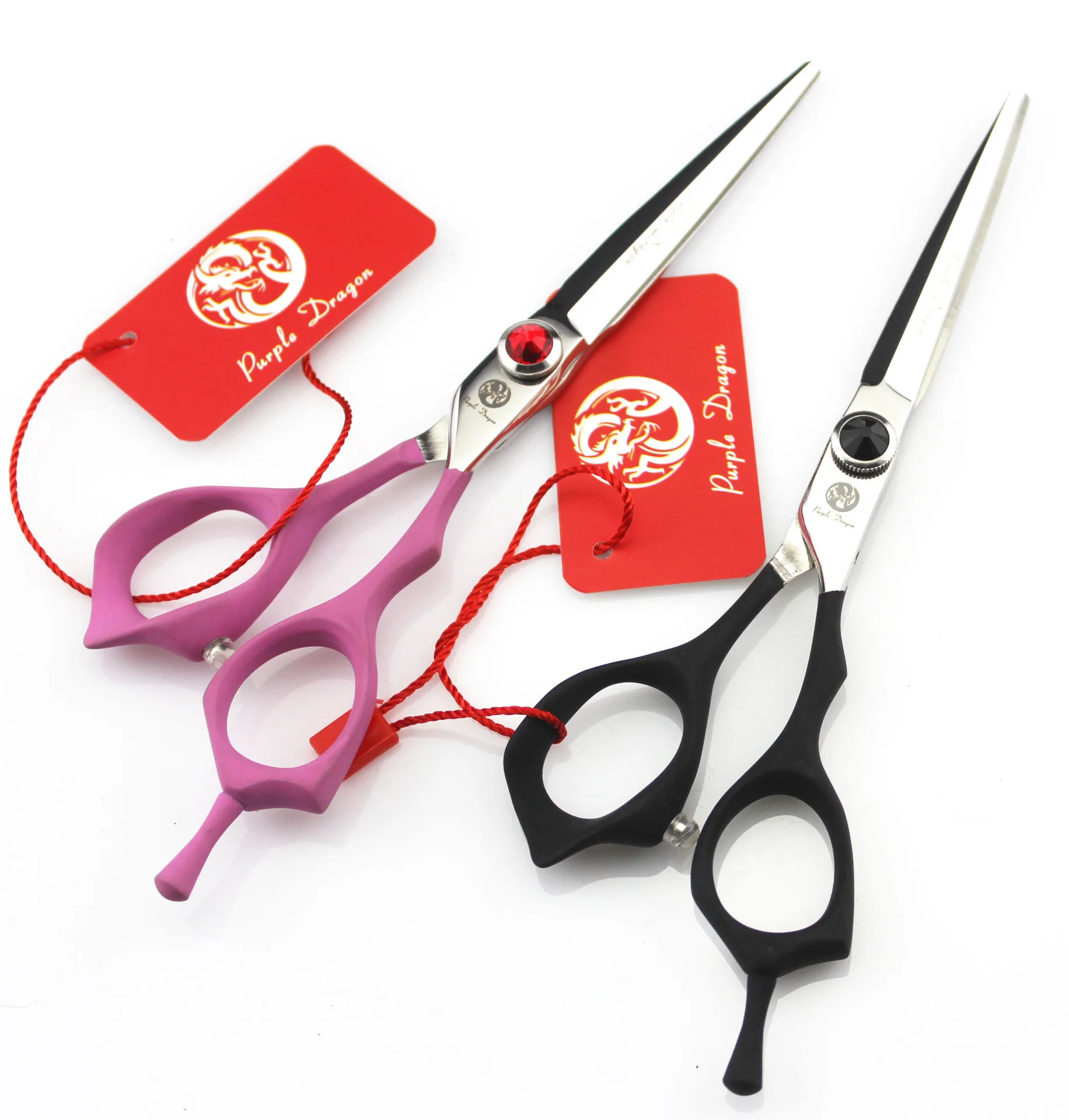 JP440C 6 дюймов ножницы для человеческих волос со стразами Салон Парикмахерская 1 шт
