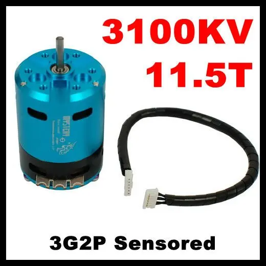 

Mystery Tyrannosaurus 3 Chase 2 Poles 11.5T 3100KV BL540Y-3650 3G2P Sensored Brushless Motor For 1/10 1/12 RC Car