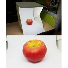 New Portable Folding Mini Lightbox Photography Studio LED Light Softbox for Ip Sams DSLR font b