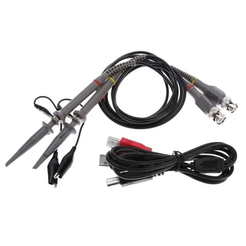 Hantek 6082BE цифровой мультиметр осциллограф USB 2 канала 80 МГц Ручной портативный ПК на