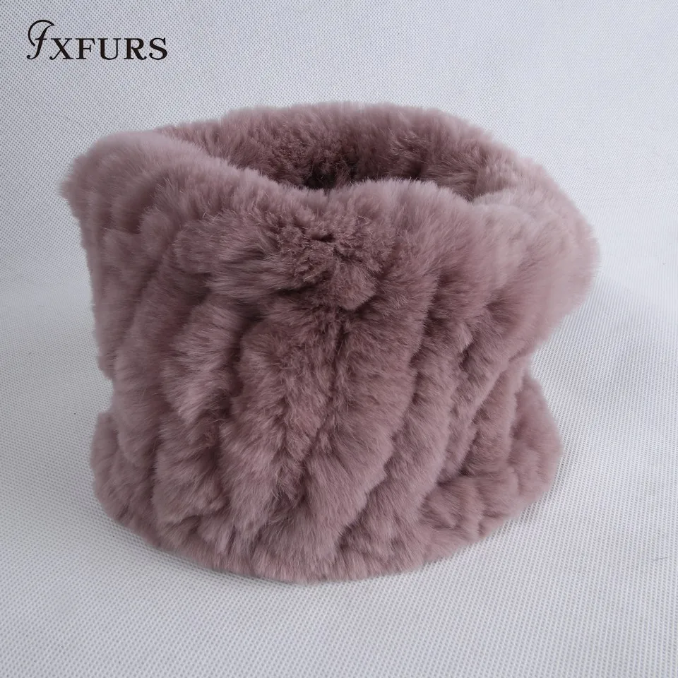 FXFURS 2019 Fur muffler scarf pullover women's autumn and winter thermal rex rabbit hair scarf winter warm fur ring headband FXFURS 2019 Fur muffler scarf pullover women's autumn and winter thermal rex rabbit hair scarf winter warm fur ring headband