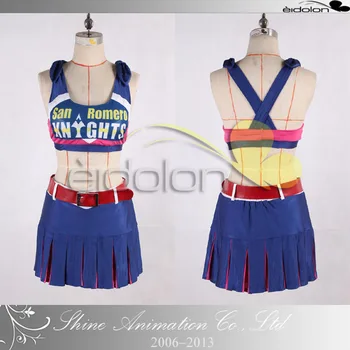 

2016 Game Lollipop Chainsaw Juliet Starling Cosplay Costume For Christmas Halloween