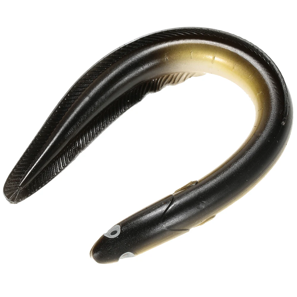  Lixada 29.5cm/59g Simulation Fishing Lure Swim Eel Artificial Lure Tackle Soft Bait Saltwater Fishi