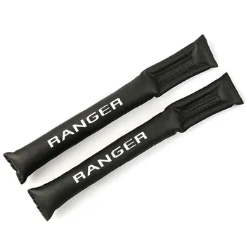 

For Ford Ranger Car Seat Gap Plug PU Leather Filler Seat Spacer Storage Slot Plug Car accessories 2Pcs