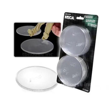 

6""-9"" NECA Action Figure Display Stands Compatible Black White PVC Action Figure Collectible Model Toys