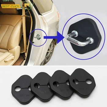 

ACCESSORIES 4PCS FIT FOR MAZDA 3 M3 MAZDA SPEED 2004 2005 2006 2007 2008 DOOR LOCK CATCH COVER BUCKLE CAP ANTI RUST