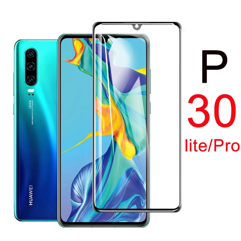 Защитное стекло на P30 Lite Pro закаленное стекло на huawei P 30 светильник 30P P30pro P30lite huawey safety Tremp защита экрана