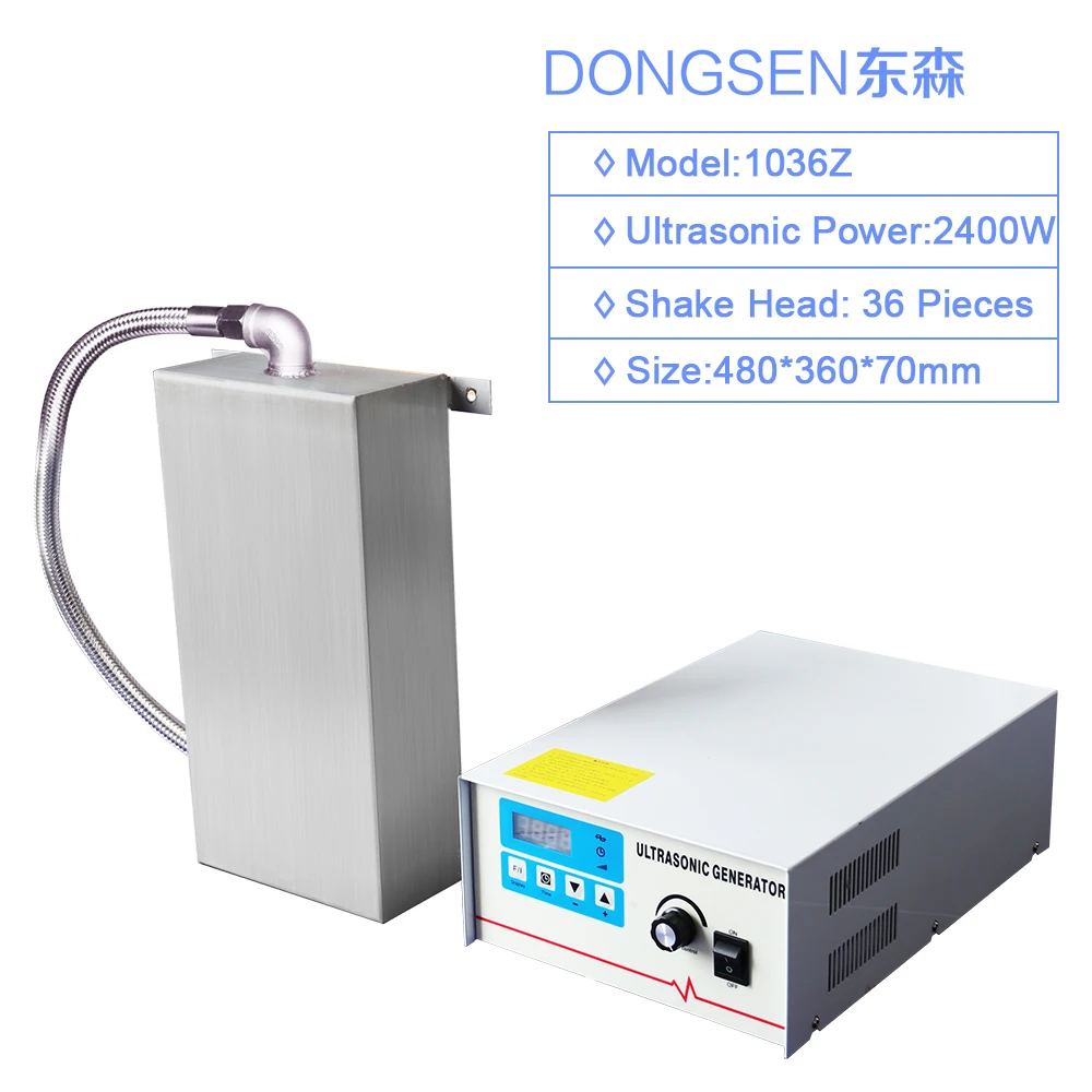 

Industry Portable Ultrasonic Cleaner Vibration Board Immersible Transducer Box Generator Bath Tank Washer Machine Power Adjust