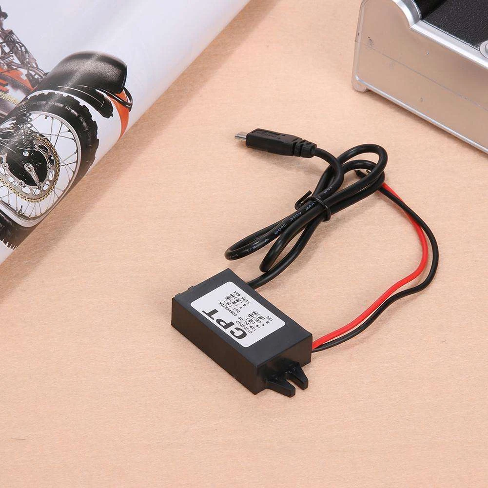 Автомобильное зарядное устройство DC преобразователь модуль 12 В до 5 В микро USB Выход Мощность адаптер 3A 15 Вт