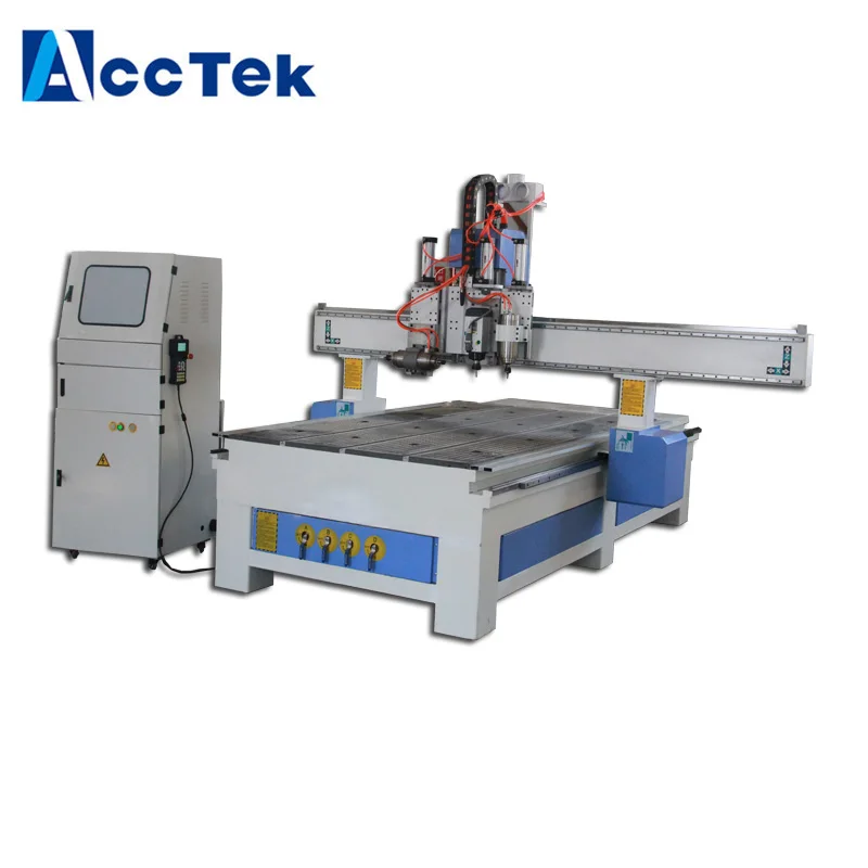 Hot sale Multi Heads CNC Wood Router Machine/ Three Process CNC Router