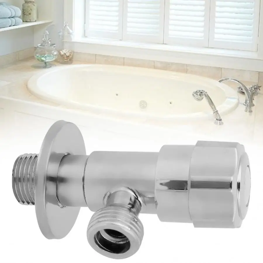 

Water Shut Off valve Angle Filling Valves Water Bathroom Kitchen Faucet Angle Valve G1/2" Toilet Parts Bathroom Supplies