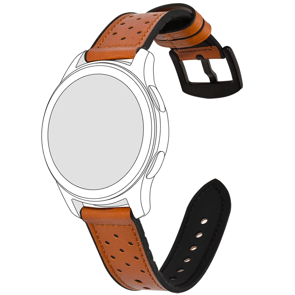 

BEAFIRY 20mm 22mm Leather+Silicone Rubber Watch Band For Men Women Quick Release Watch Straps for fossil Watchbands Waterproof