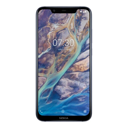 Günstig NOKIA X7 4 6 GB RAM 64 128GB ROM Snapdragon 710 2,2 GHz Octa Core 6,18 Zoll FHD + Volle Bildschirm Android 8.1 4G LTE Smartphone