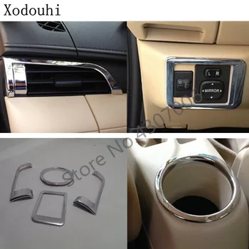 

car rear cup outlet fog light switch panel upside air conditioning Vent 4pcs For Toyota Vios/Yaris sedan 2014 2015 2016