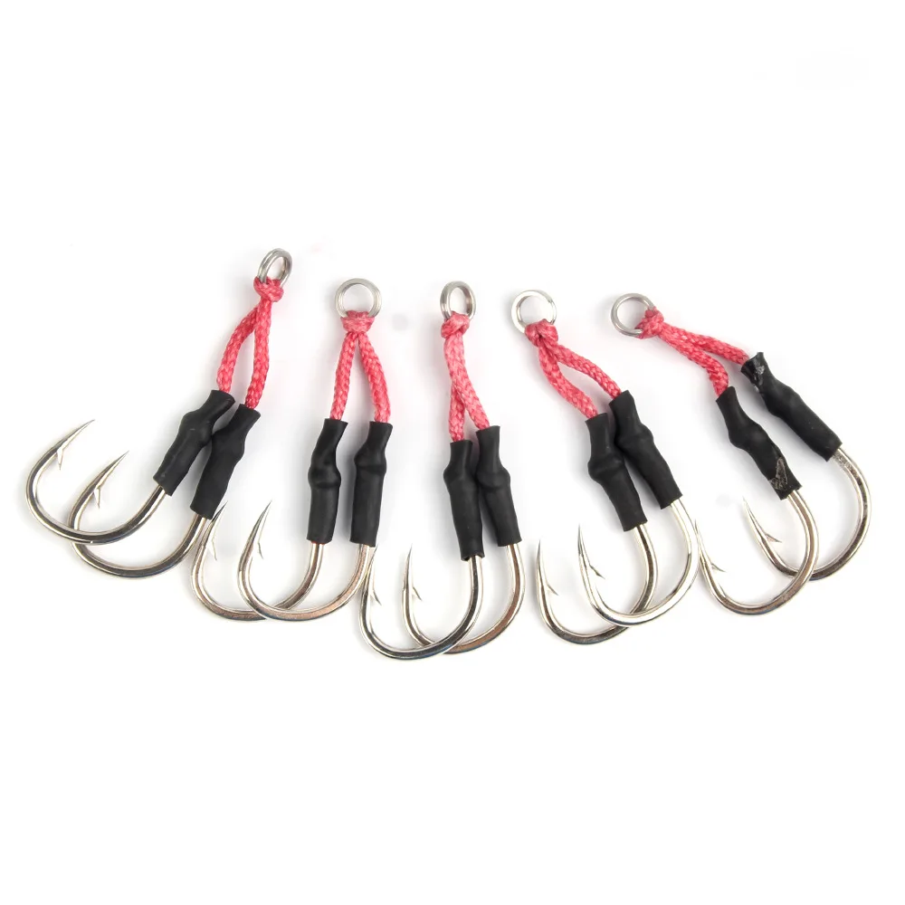 4Pcs/Bag Fishing Double Hooks Carbon Steel Barbed Baitholder Worm Pond Fish Bait Holder Fly Fishing Tackle Accessories Hook 4Pcs/Bag Fishing Double Hooks Carbon Steel Barbed Baitholder Worm Pond Fish Bait Holder Fly Fishing Tackle Accessories Hook