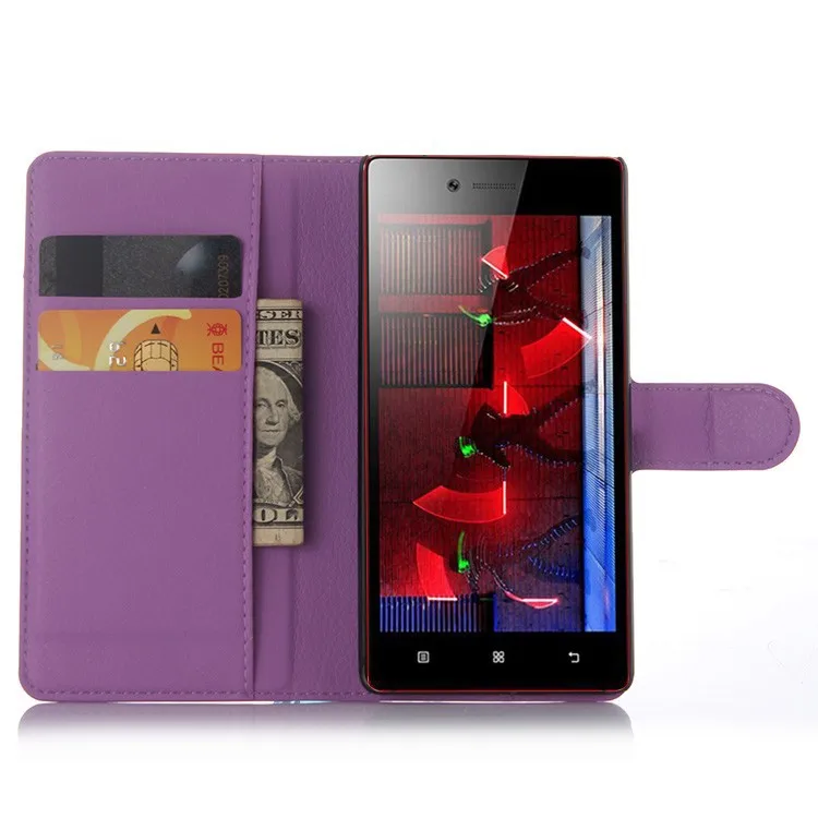 Luxury Wallet PU Leather Flip Cell Phone Case Cover For Lenovo Vibe Shot Z90-7 4G Lte Case Cover Shell Back Cover With Stand (9)