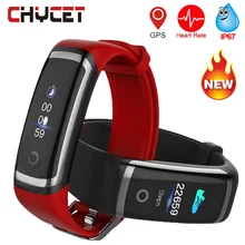 Умный Браслет пульсометр смарт-Браслет Водонепроницаемый gps фитнес-трекер Мужские Женские часы напульсники смарт-трекер активности