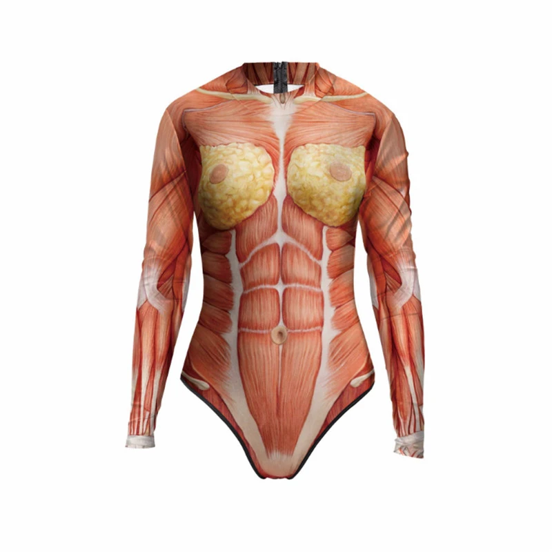 Costume pour femme musclé Clearance
