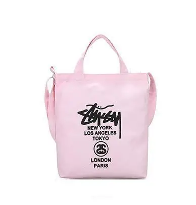 

Women's student canvas handbag custom shoulder diagonal shopping bag