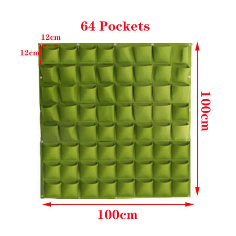 Настенный посадочный мешок различные модели карман зеленый посадочный мешок сеялка сад вертикальный растение жизнь Сад домашний материал сумка