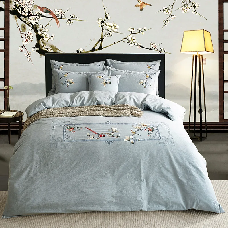 Oriental garden asian baby bedding