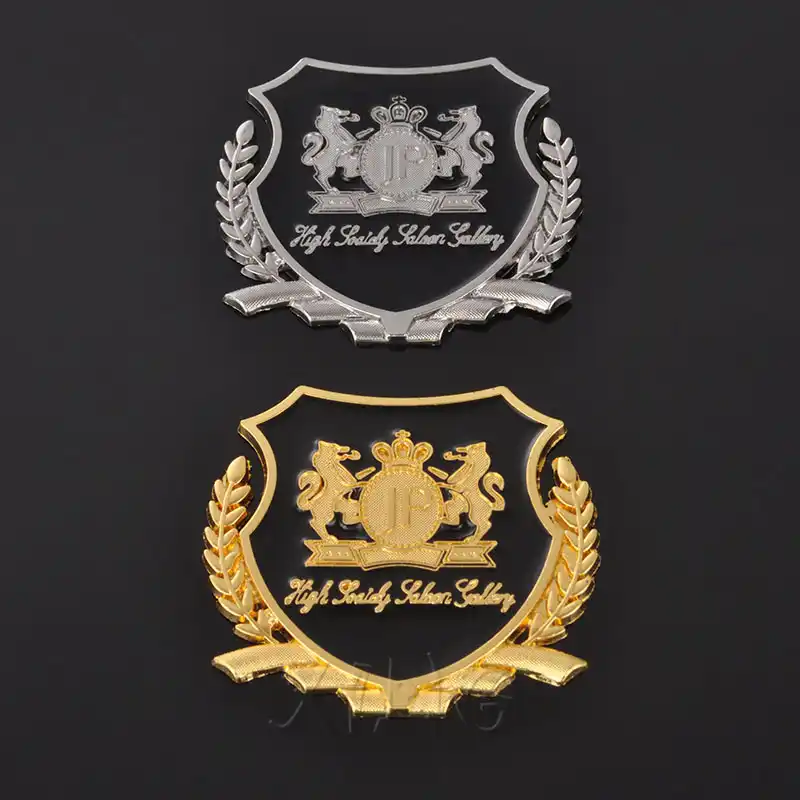Chrome Metal Junction Produce JP Luxury VIP JDM Car Grill Grille Emblem Badge