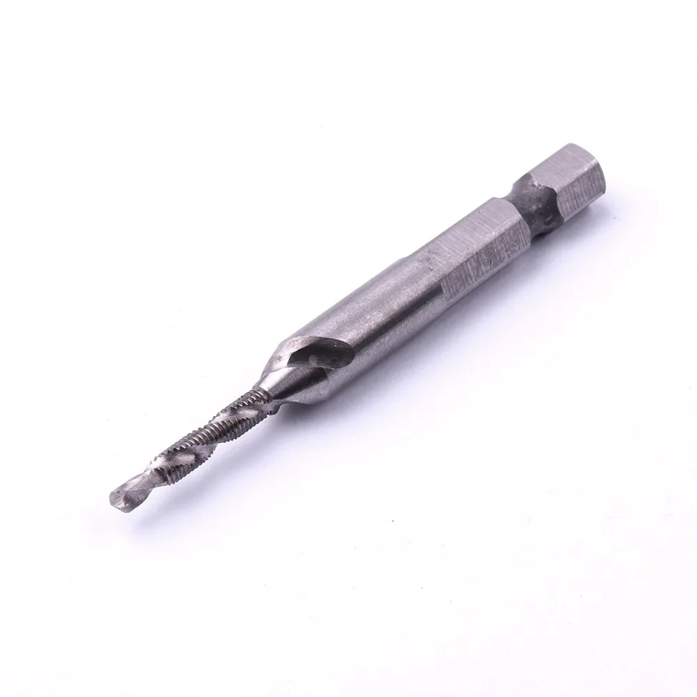 1Pcs HSS Metric 1/4" Hex Shank M3 M4 M5 M6 M8 M10 Drill Bit Screw